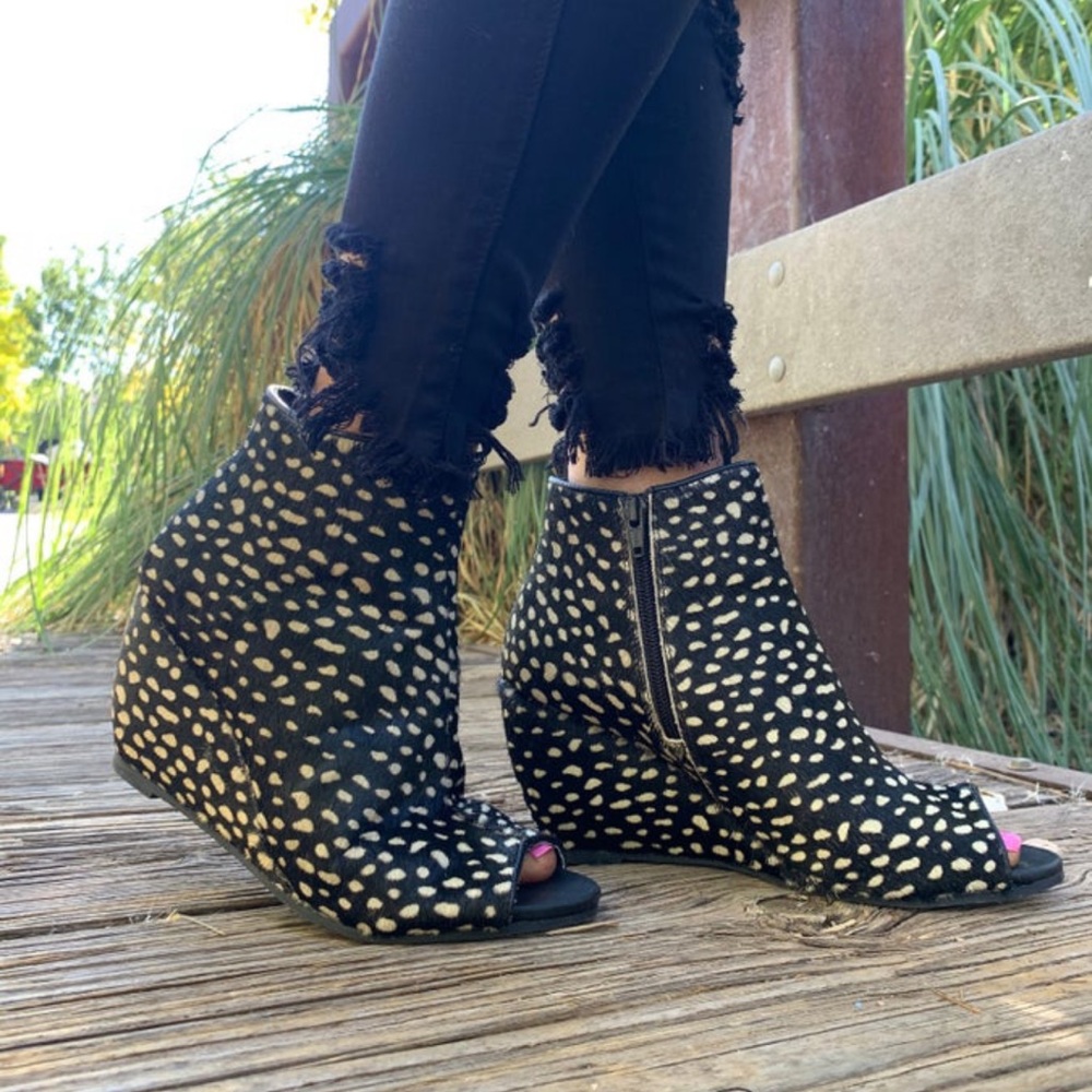 Naughty Monkey Koda Open Toe Booties